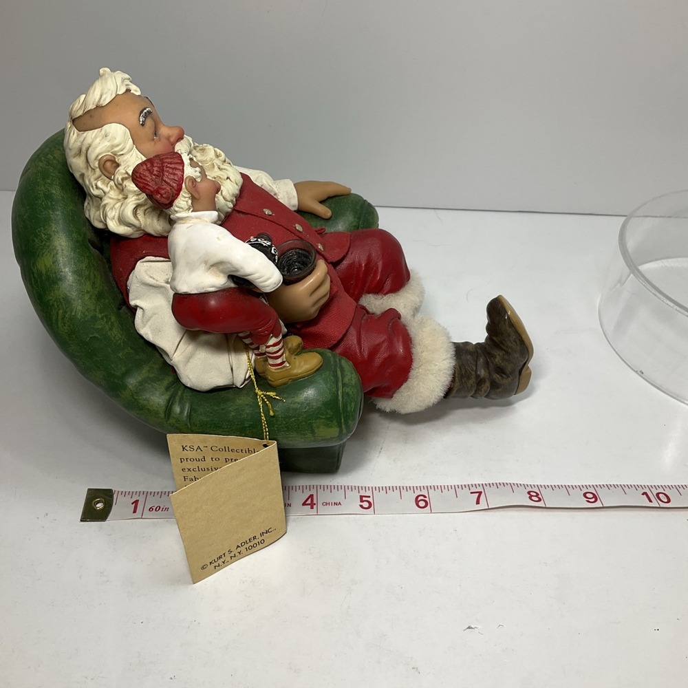 Kurt S. Adler Vintage Fabriche Coca Cola Santa And Elf No Box - Picture 12 of 13
